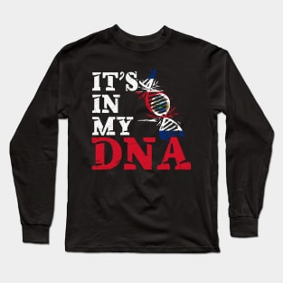 It's in my DNA - Costa Rica Long Sleeve T-Shirt